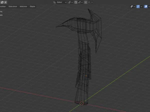 simple axe 3D Model
