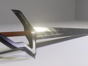 épée sabre Modèle 3D