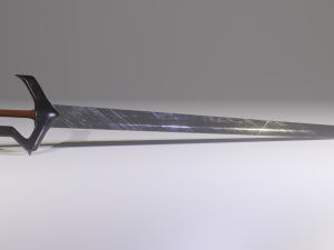 saber sword Model 3D