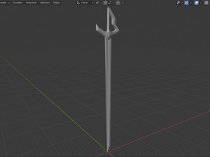 saber sword Model 3D