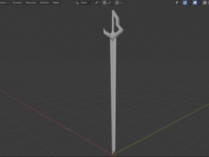 saber sword Model 3D