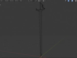 saber sword 3D Model