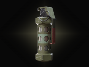 m84 stun grenade Modello 3D