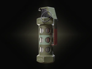 m84 stun grenade 3D Model