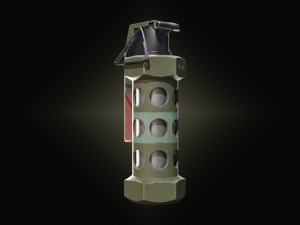 m84 stun grenade Modello 3D