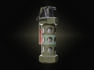 m84 stun grenade 3D Model