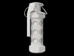 m84 stun grenade 3D Model