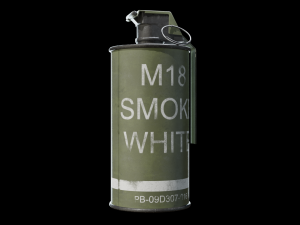 m18 smoke grenade 3D Model