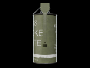 m18 smoke grenade 3D Модель
