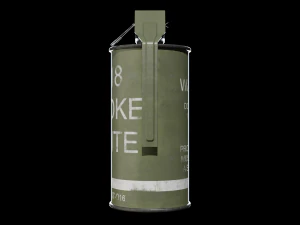 m18 smoke grenade 3D Model