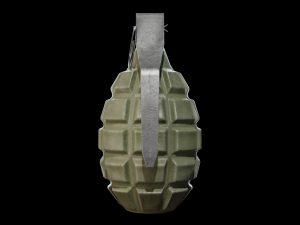 mk2 frag grenade 3D Model