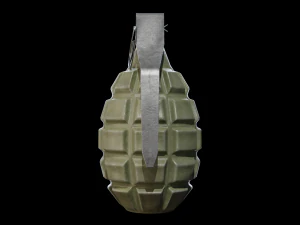 mk2 frag grenade 3D Model