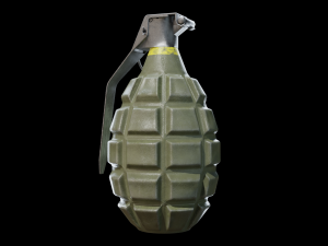 mk2 frag grenade 3D Model