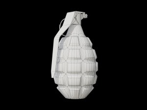 mk2 frag grenade 3D Model