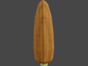 20 vegetables - low poly flat shaded Modèle 3D