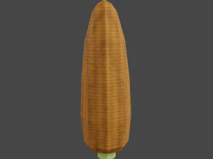 20 vegetables - low poly flat shaded 3D Model