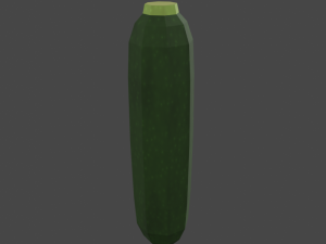 20 vegetables - low poly flat shaded Modèle 3D