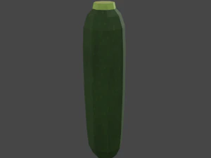 20 vegetables - low poly flat shaded 3D Model