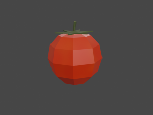 20 vegetables - low poly flat shaded Modèle 3D