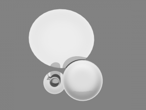 crockery 3D 모델