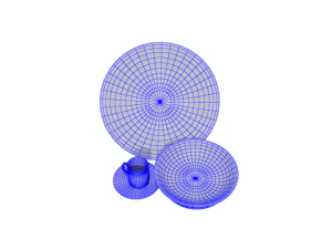 crockery 3D Model