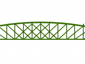 iron rail bridge 3D मॉडल