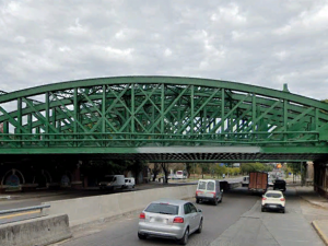 iron rail bridge 3D मॉडल