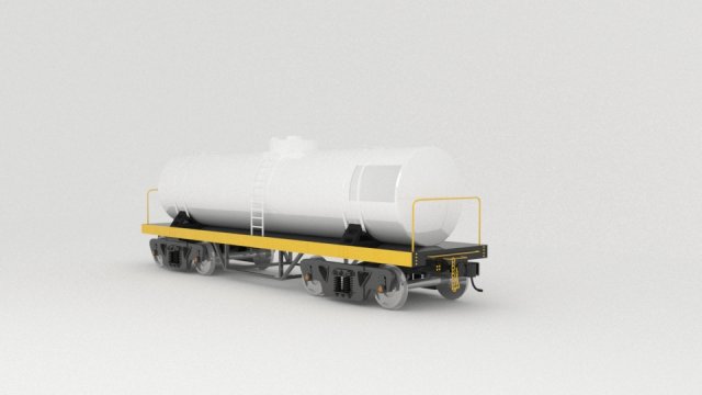 tank wagon 3D 모델 .c4d .max .obj .3ds .fbx .stl .blend 