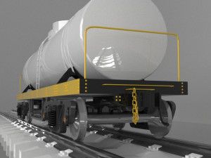 tank wagon 3D 모델