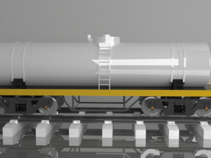 tank wagon 3D 모델