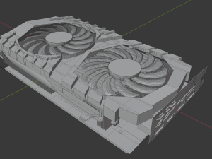graphics card gaming style 3Dモデル