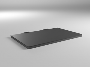 lowpoly animated laptop Model 3D