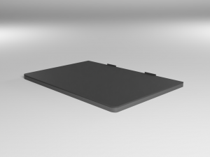 lowpoly animated laptop Model 3D