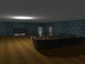 novo estilo de casa completa Modelo 3D