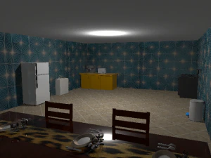 novo estilo de casa completa Modelo 3D