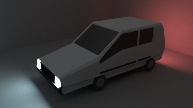 low poly car in fbx obj daefbx 200 royalty free license Model 3D .c4d .max .obj .3ds .fbx .stl .blend 