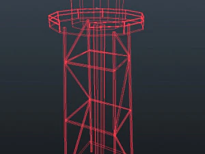 water tower 3D Model