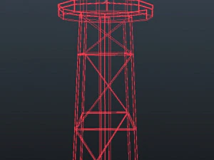 water tower 3D Model