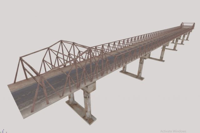 发布桥 3D 模型 .c4d .max .obj .3ds .fbx .stl .blend 