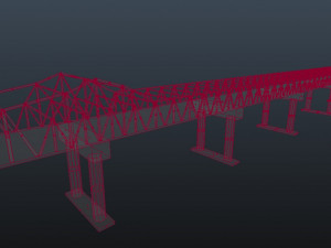 Pubg bridge Modelo 3D