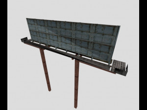 billboard 3D Model