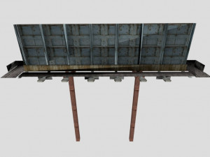 billboard 3D Model