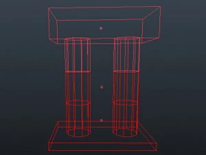 miramar bridge concrete slabs 3D Model
