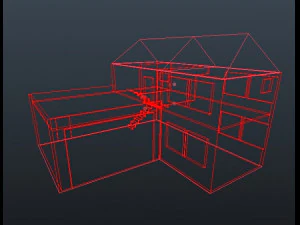 squad house 3D Model