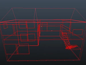 squad house 3D Model
