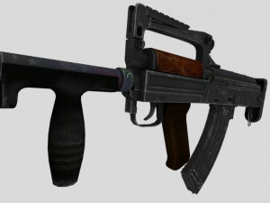 pubg groza Modelo 3D