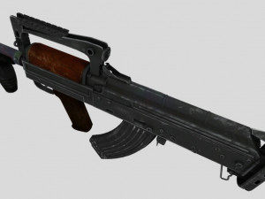 pubg groza Modelo 3D
