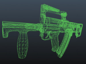 pubg groza Modelo 3D