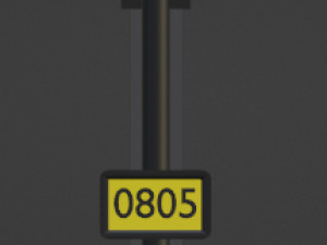 Railroad signal free way Modelo de impresión 3D