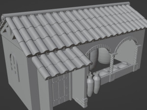 Store Wines Ancient Rome 3D 打印模型